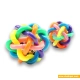 Pet Toy Ball with Bell توپ ماکارونی سگ و گربه زنگوله دار