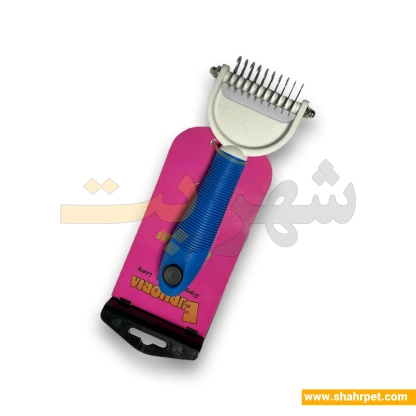 شانه گره بازکن تیغه ای سگ و گربه ایفوریا