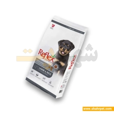 غذای خشک توله سگ رفلکس بره و برنج وزن ۳ کیلوگرم