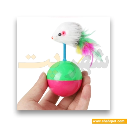 اسباب بازی گربه موش تعادلی پردار