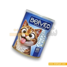 کنسرو گربه بلویتو پته مرغ و گوشت 400 گرم