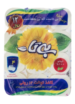 دستمال توالت 12 قلو بی تا