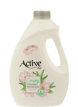 مایع دست کرمی آلوئه ورا ۲ لیتری اکتیو 