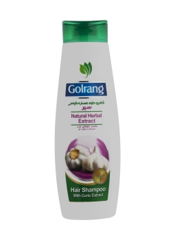 شامپو مو حاوی عصاره سیر گلرنگ ۴۰۰ گرمی