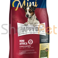 غذای سگ بالغ هپی داگ نژاد کوچک آفریقا <br>Supreme Mini Africa Happy Dog