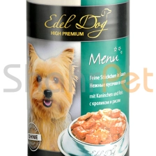 غذای مرطوب کنسروی سگ بالغ1200 گرمی<br>Edel Dog Can