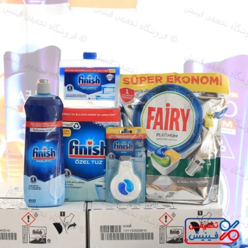 پکیج کامل ماشین ظرفشویی با قرص فیری پلاتنیوم 72 عددی