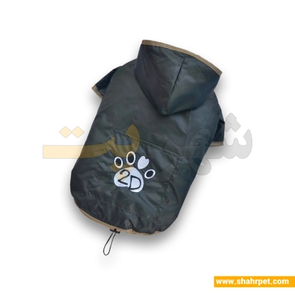 لباس بارانی حیوانات سگ داگی دالی<br>DoggyDolly Dog RainCoat