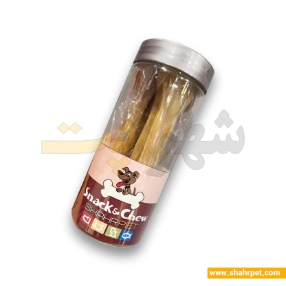 استخوان ژلاتینی تشویقی سگ شهرپت مدل B6 بسته 2 عددی