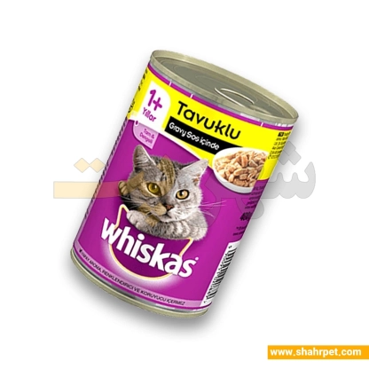 کنسرو گربه ویسکاس مرغ