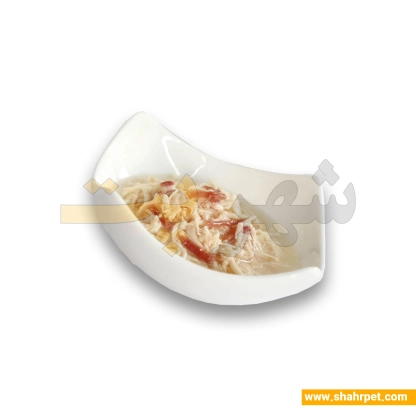 کنسرو گربه کیت کت مرغ و گوشت در سس