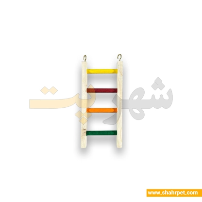 اسباب بازی پرنده نردبان چوبی شهرپت H22