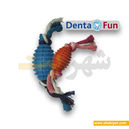 اسباب بازی دندانی سگ دی پی اس با طناب 