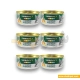کنسرو گربه شهرپت نچرال مرغ و آناناس 120 گرم بسته 6 عددی