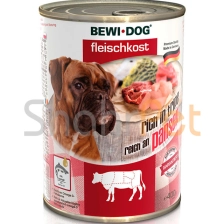 غذای مرطوب کنسروی سگ بوی داگ 400 گرمی<br>Bewi Dog Can