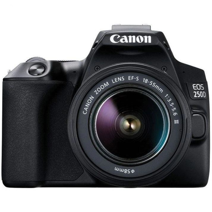 دوربین عکاسی کانن EOS 250D با لنز ۱۸-۵۵ میلی متر ۲۴ مگاپیکسل UHD