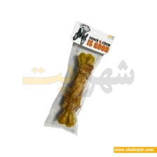 تشویقی سگ ایزگود شهرپت استخوان مرغ دورپیچ مرغ 7 اینچ