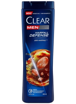 شامپو ضد شوره کلیر ویژه آقایان ۴۰۰ میلی لیتر