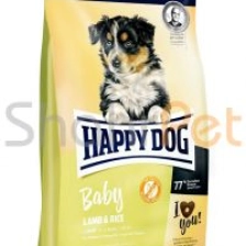 غذای توله سگ هپی داگ باز حمایتی<br>Baby Lamb & Rice Happy Dog