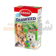 قرص مکمل غذای سگ سانال مدل Seaweed tablets وزن 100 گرم