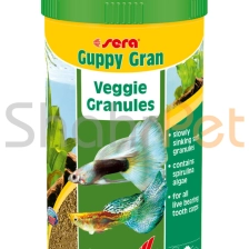 غذای گرانولی سبزیجات ماهی گوپی<br>Guppy Gran Sera