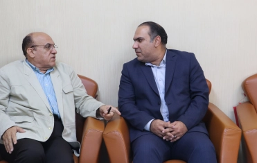 دیدار رئیس هیئت بدمینتون استان خوزستان با دکتر پوریا در محل فدراسیون بدمینتون