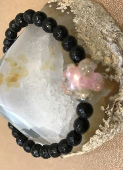 دستبند زنانه سنگ انیکس  کد١٤٠٠