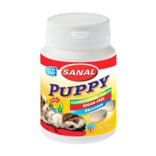 قرص مکمل غذای توله سگ سانال مدل Puppy tablets وزن 75 گرم