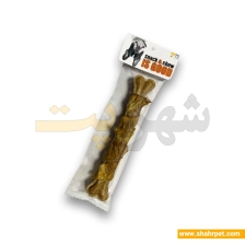 تشویقی سگ ایزگود شهرپت استخوان دورپیچ سیرابی 9 اینچ