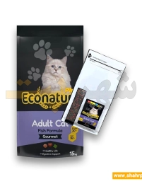 غذای خشک گربه اکونیچر پلاس مولتی کالر