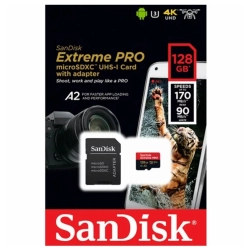 کارت حافظه sandisk Extreme PRO micro SD 128GB