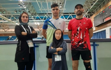 رقابت های پارابدمینتون امارات ؛ پیروزی با ارزش عارفه‌زهرا اسدپور مقابل حریف اوکراینی 
