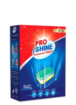 قرص ماشین ظرف شویی پروشاین ۲۲ عددی