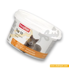 قرص مولتی ویتامین گربه تاپ تن بیفار بسته بندی شهرپت ۲۰ عددی