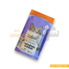 تشویقی گربه کچت کرانچی مرغ و پنیر ۷۰ گرم