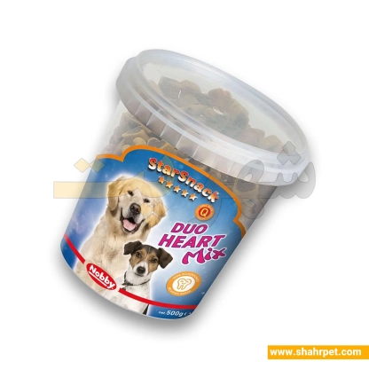 تشویقی سطلی سگ نوبی Duo Heart Mix
