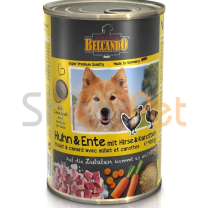 غذای مرطوب کنسروی سگ بلکاندو 400 گرمی<br>Belcando Can