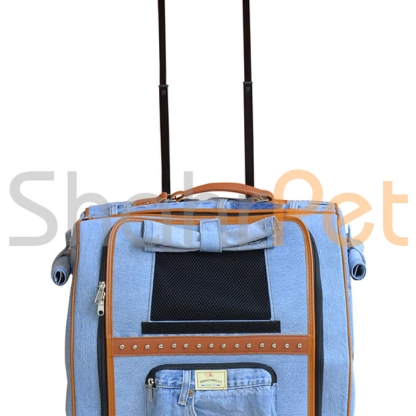 ساک حمل چرخ دار حیوانات سگ گربه داگی دالی<br> Doggy Dolly PC141