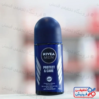 مام رول ضد تعریق مردانه نیوا Protect & Care حجم 50 میل
