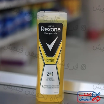 شامپو سر و بدن رکسونا زرد citros 400 اروپایی میل