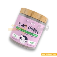 مکمل کبد سگ و گربه ادواکر Liver Detox