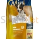  غذای سگ بالغ هپی داگ نژاد کوچک حاوی شاه بلوت کوه پایه ای <br>Supreme Mini Adult Piemonte Happy Dog