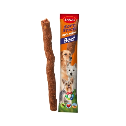 غذای تشویقی سگ سانال مدل مدادی Beef Stick وزن 100 گرم