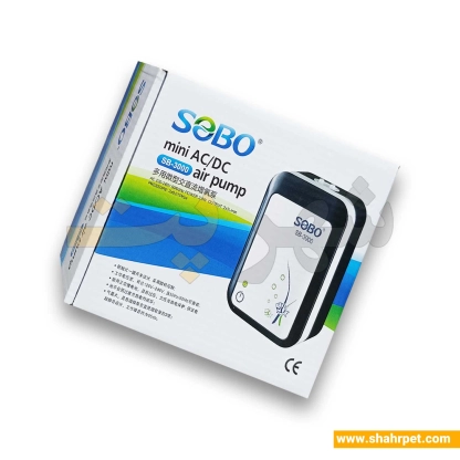 پمپ هوای شارژی آکواریوم سوبو SB-3000 Mini AC/DC