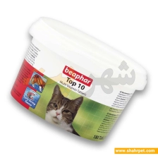 مولتی ویتامین تاپ تن Top 10 گربه بیفار بسته ۱۸۰ عددی