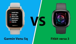 مقایسه ساعت گارمین Venu Sq در مقابل فیت بیت Versa 3