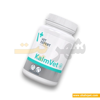 مکمل آرامبخش سگ و گربه وت اکسپرت Kalmvet بسته 60 عددی