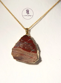 آویز سنگ جاسپرکد1223