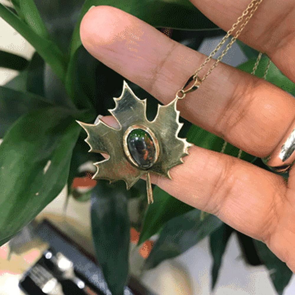 آویز  سنگ اوپال کد1233