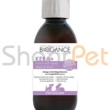 شربت تقویتی پوست و مو سگ و گربه بیوگانس<br>Kera+ Biogance